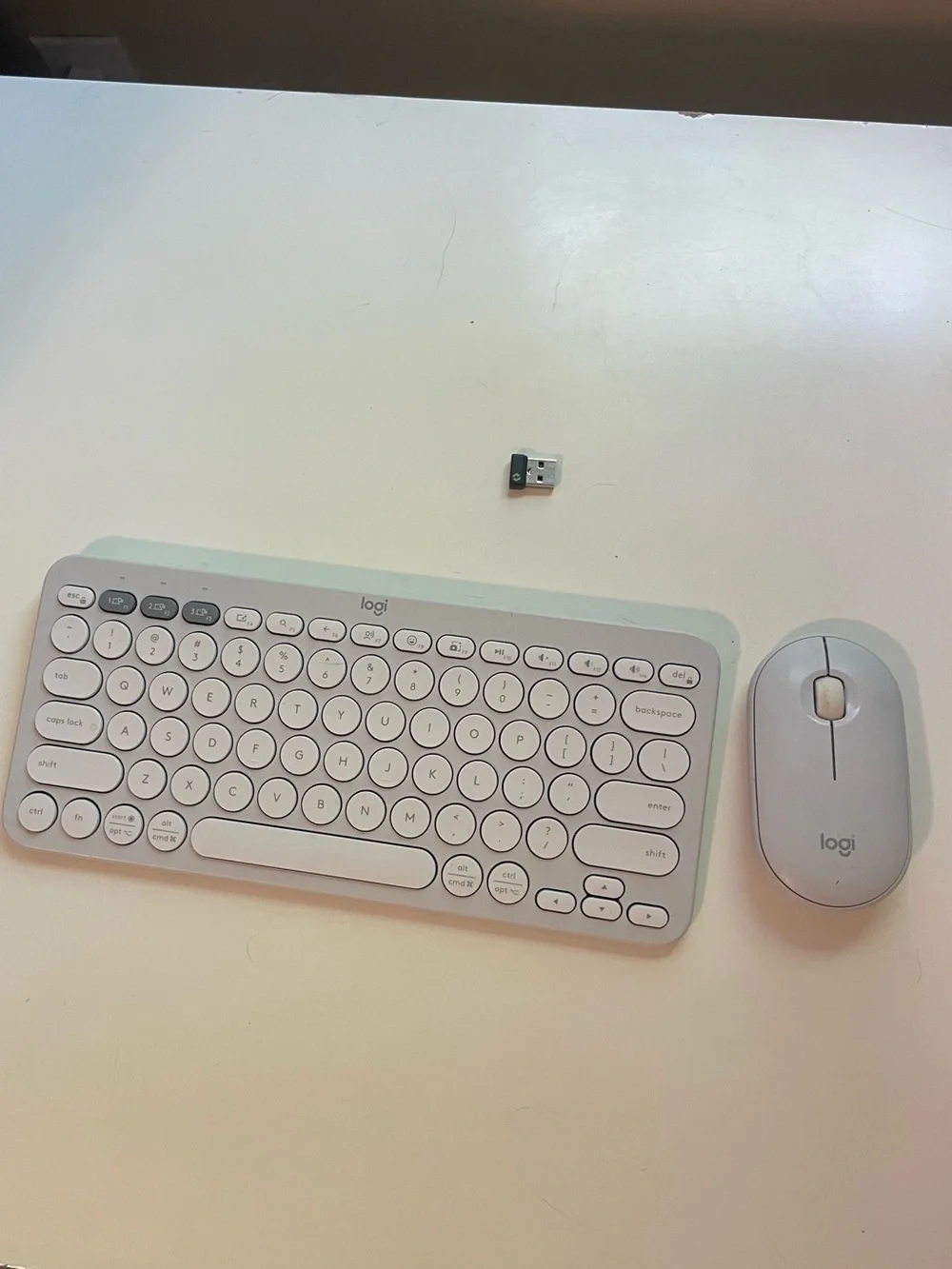 Logitech white